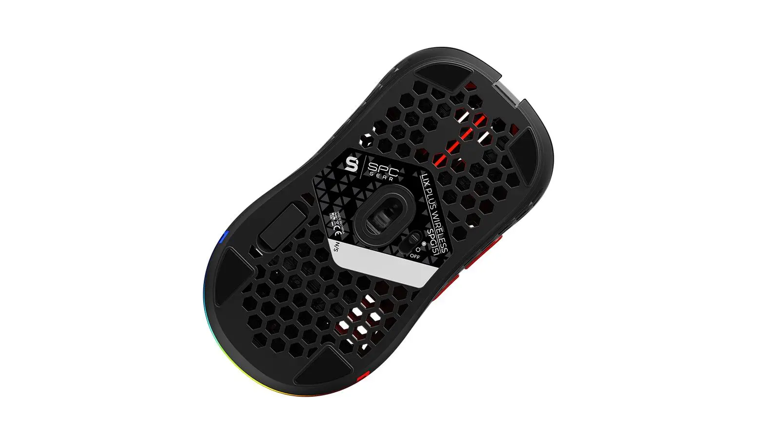 Myszka gamingowa SPC Gear LIX Plus Wireless Czarny