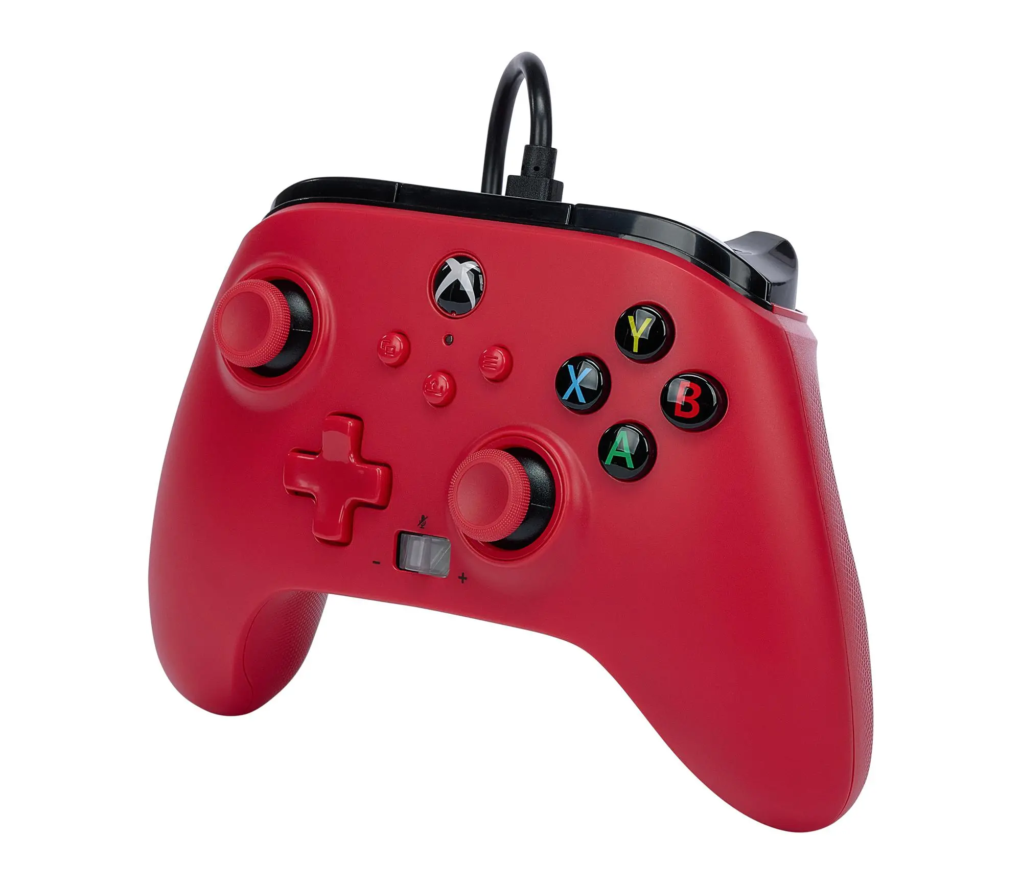 Pad PowerA Enhanced Artisan Red do Xbox Series X/S, Xbox One, PC Przewodowy