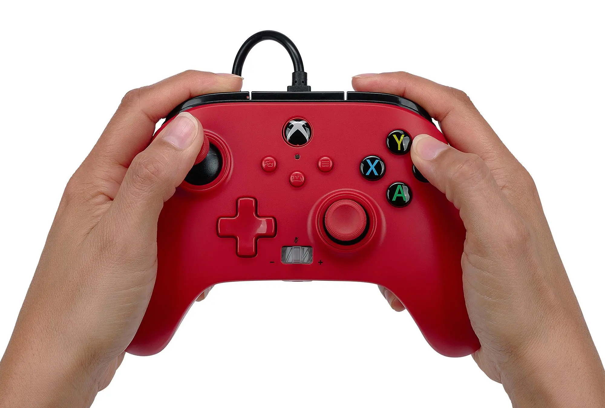 Pad PowerA Enhanced Artisan Red do Xbox Series X/S, Xbox One, PC Przewodowy