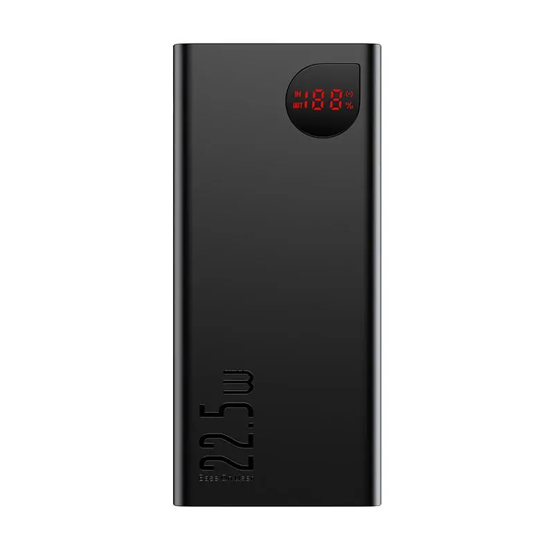 Powerbank Baseus PPAD070101 Adaman Metal 20000mAh, 22,5W Czarny