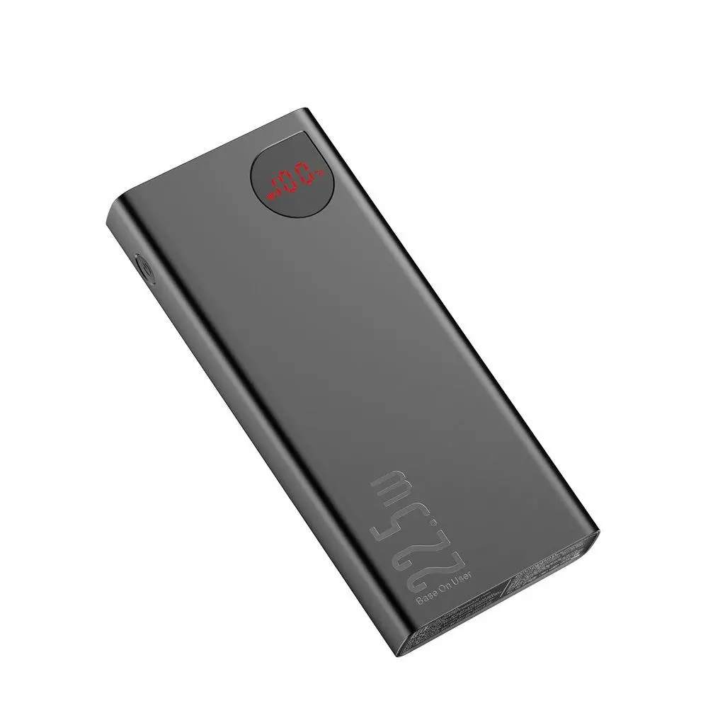 Powerbank Baseus PPAD070101 Adaman Metal 20000mAh, 22,5W Czarny