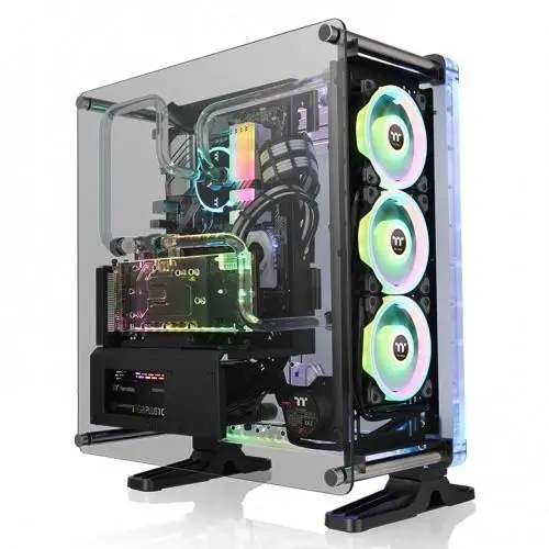 Obudowa Thermaltake DistroCase 350P Tempered Glass  Czarny
