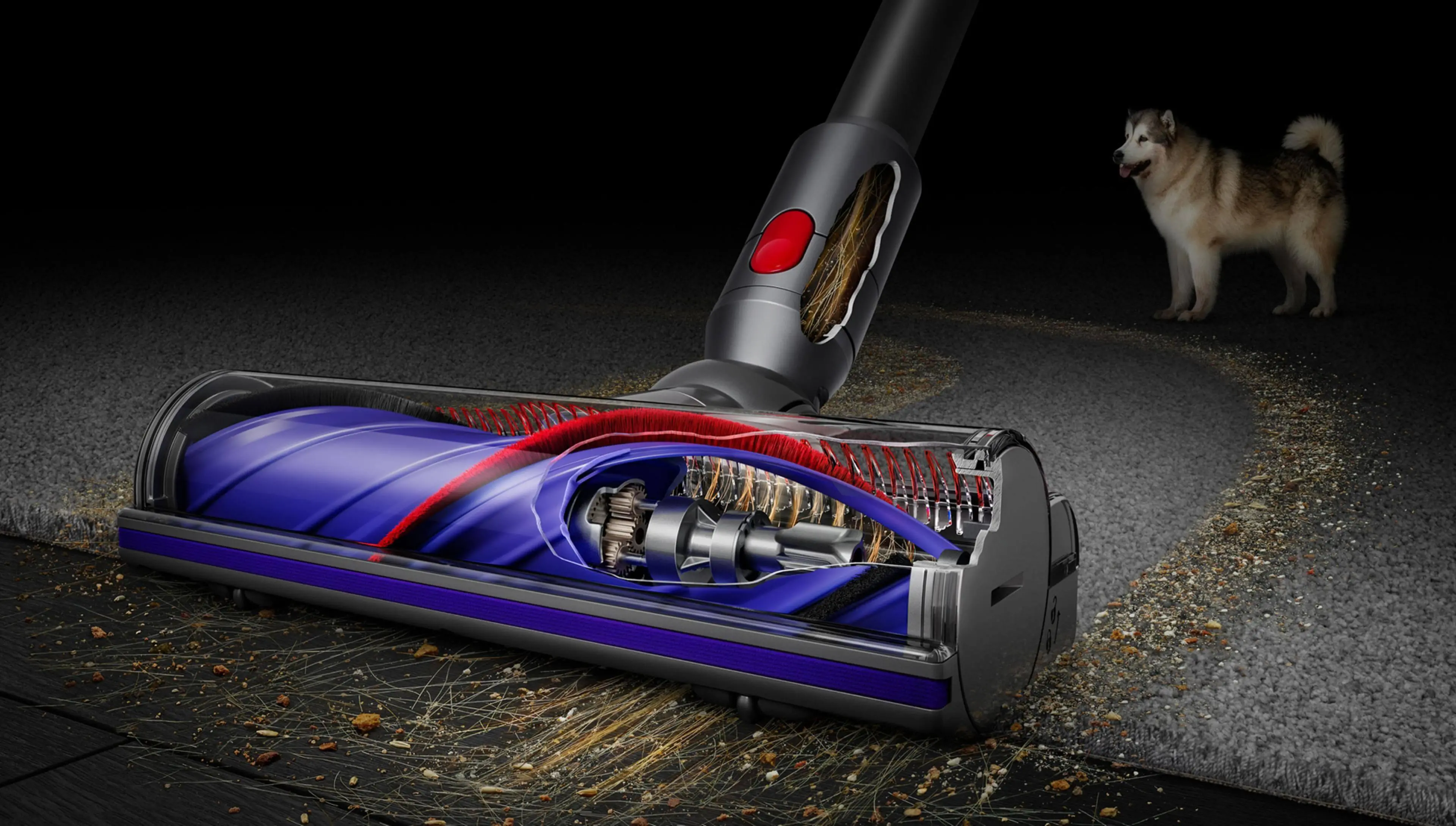 Odkurzacz Dyson Cyclone V10 Absolute wersja 2022/2023 60min Wymienny akumulator Mini elektroszczotka