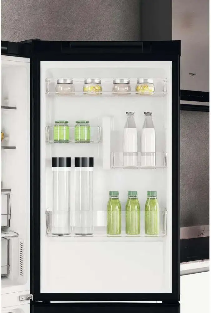 Lodówka Whirlpool W7X 83T KS Pełny No Frost 191,2cm Szuflada z kontrolą wilgotności Czarny Inox