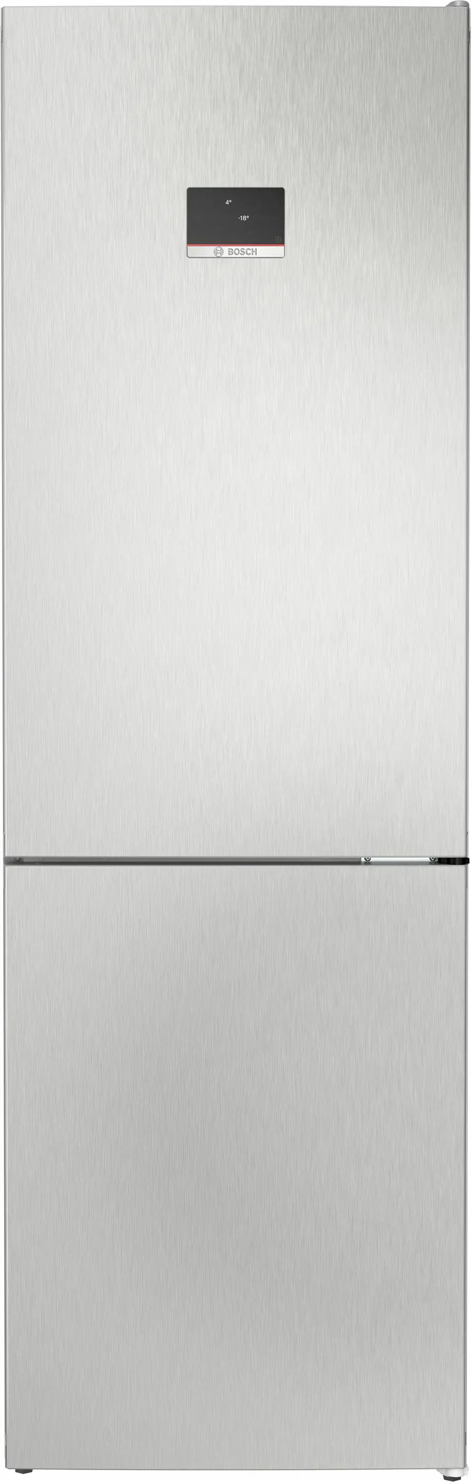 Lodówka Bosch Serie 4 KGN367LDF Pełny No Frost 186cm Szuflada z kontrolą wilgotności Srebrny