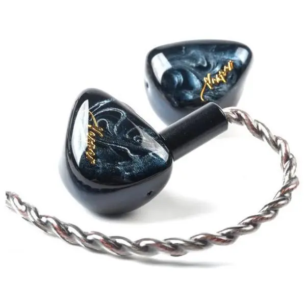 Słuchawki przewodowe Queen of Audio Vesper Galaxy Grey Dokanałowe