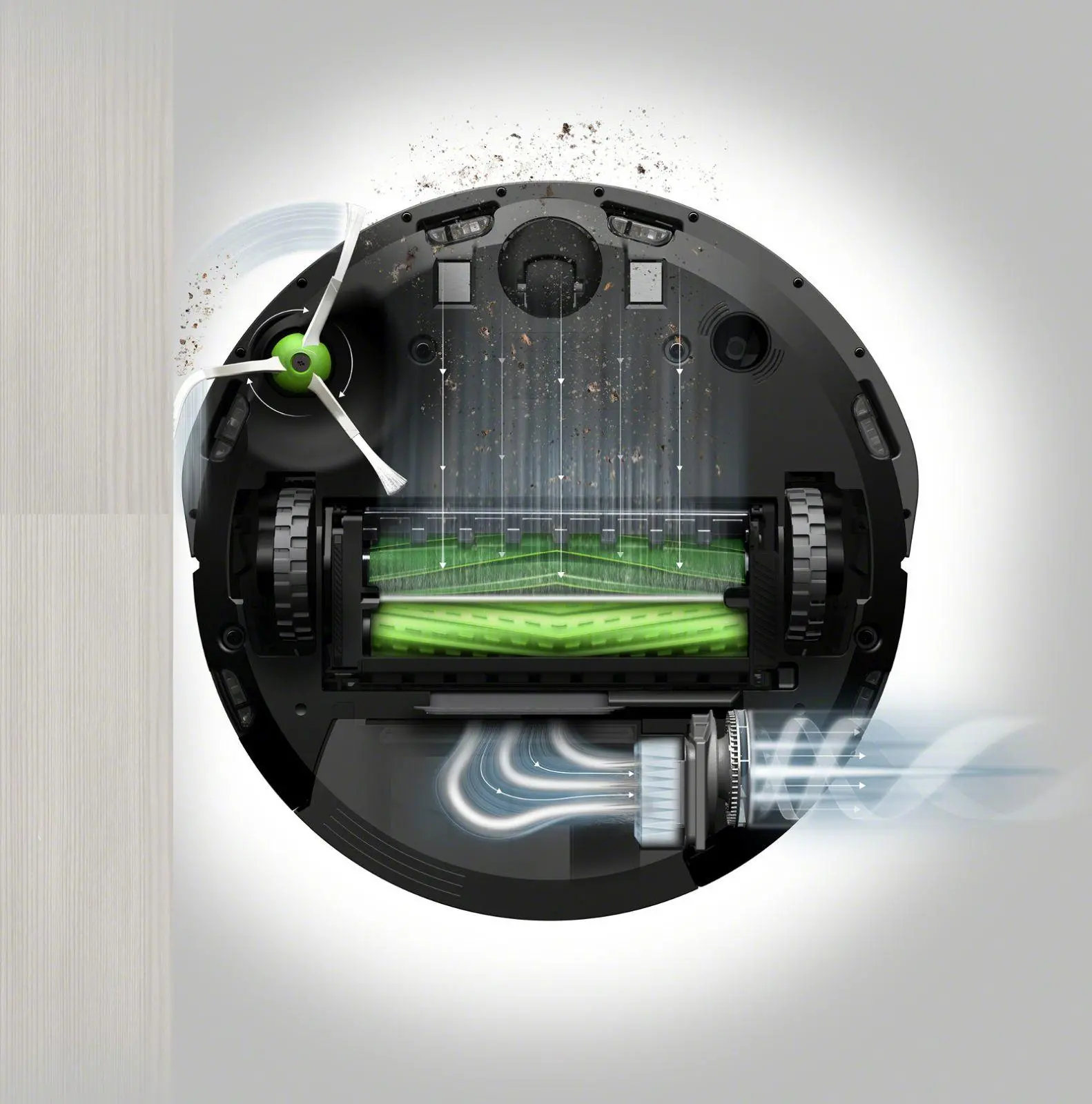 Robot sprzątający iRobot Roomba I5+ Stacja oczyszczająca Tworzenie mapy pomieszczenia 70dB