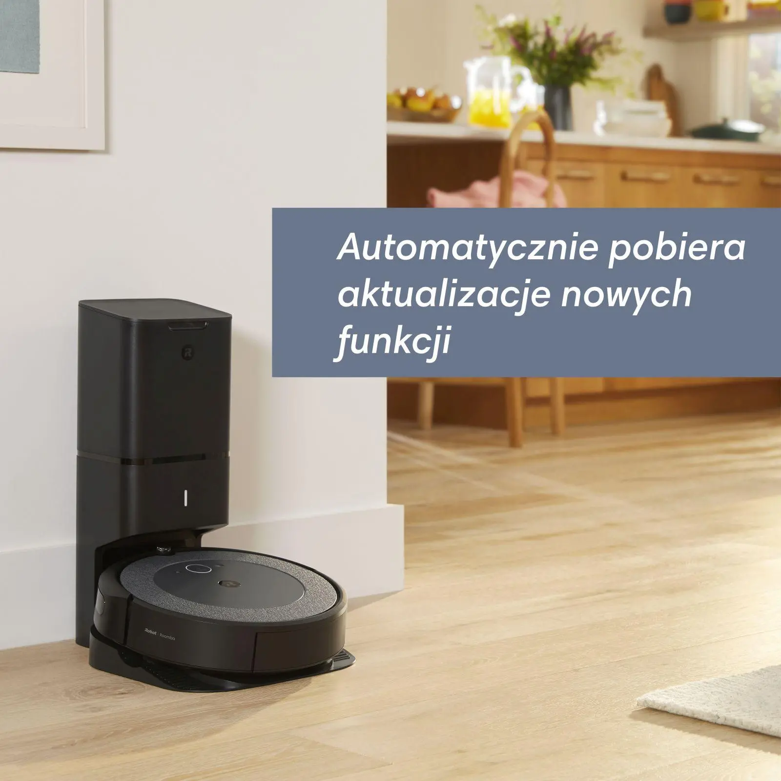 Robot sprzątający iRobot Roomba I5+ Stacja oczyszczająca Tworzenie mapy pomieszczenia 70dB