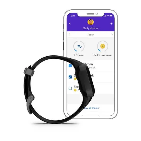 Smartband Garmin Vivofit jr. 3 Back Cosmic