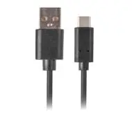 Lanberg USB do USB-C 0,5m Czarny