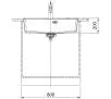 Zlewozmywak Franke Maris MRG 610-72 Granitowy Cappuccino