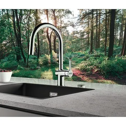 Bateria Franke Active J Pull-Out Chrom
