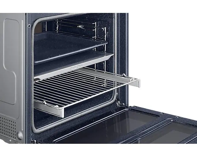 Piekarnik elektryczny parowy Samsung NV7B4545VAK Dual Cook Flex Termoobieg Zdalne sterowanie Czarny