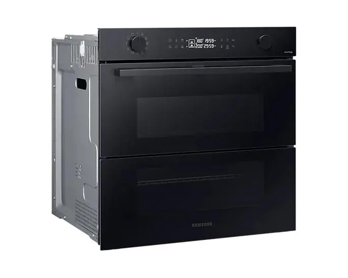 Piekarnik elektryczny parowy Samsung NV7B4545VAK Dual Cook Flex Termoobieg Zdalne sterowanie Czarny