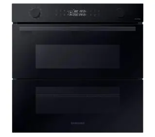 Електрична парова духова шафа Samsung NV7B4545VAK Dual Cook Flex Термообіг Чорна
