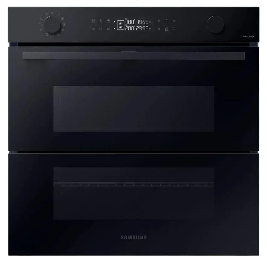 Piekarnik elektryczny parowy Samsung NV7B4545VAK Dual Cook Flex Termoobieg Zdalne sterowanie Czarny