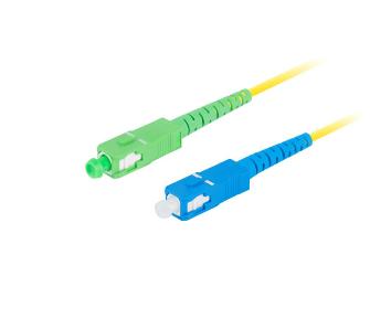 Kabel światłowodowy Lanberg kabel światłowodowy FO-SASU-SS21-0010-YE 1m