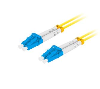 Kabel światłowodowy Lanberg kabel światłowodowy FO-LULU-SD11-0010-YE 1m Żółty