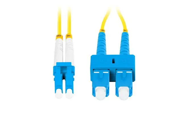 Kabel światłowodowy Lanberg kabel światłowodowy FO-SULU-SD11-0010-YE 1m Żółty