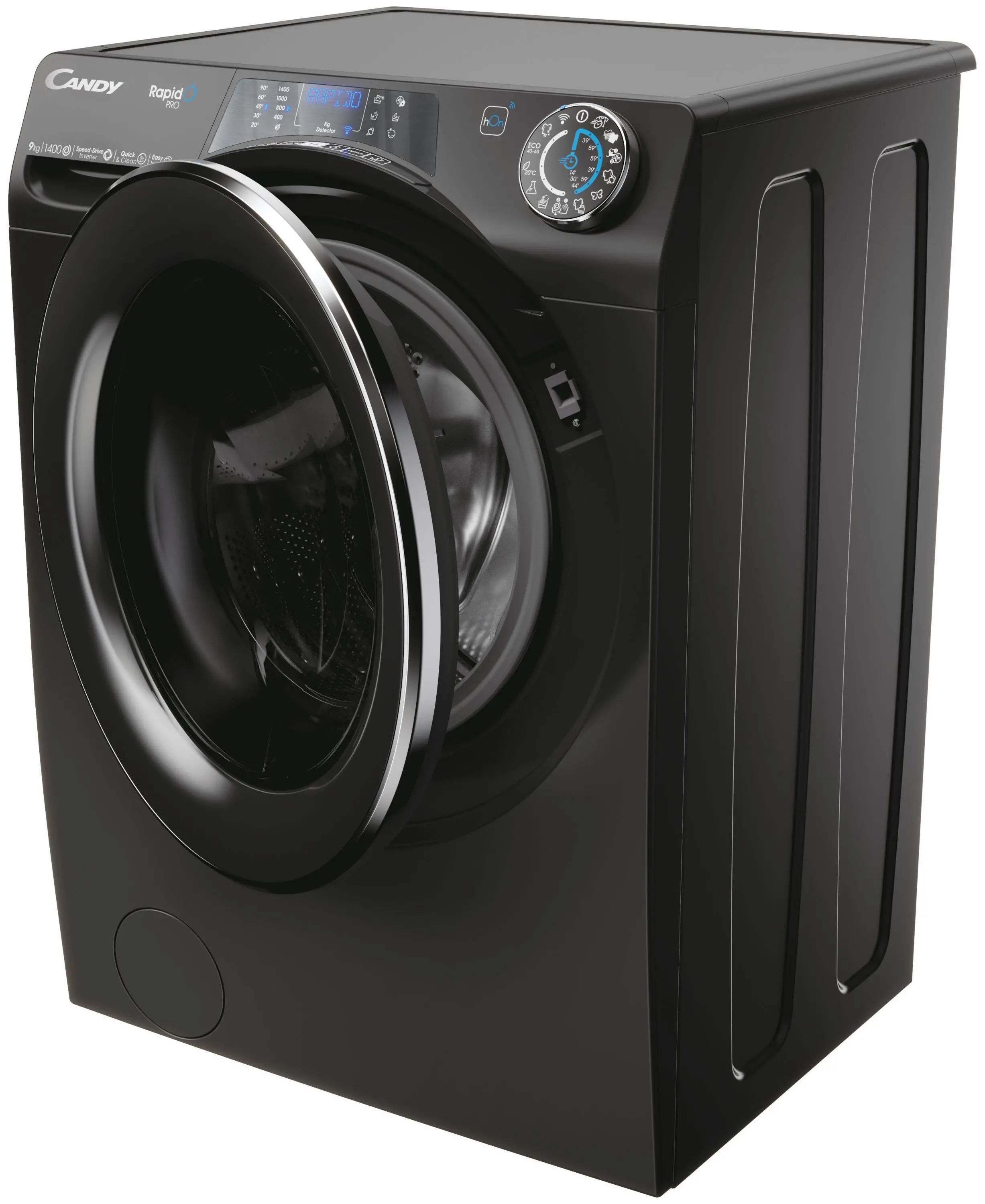 Pralka Candy RapidO Pro RP 496BWMBCB/1-S Slim 9kg 1400obr/min Zdalne sterowanie