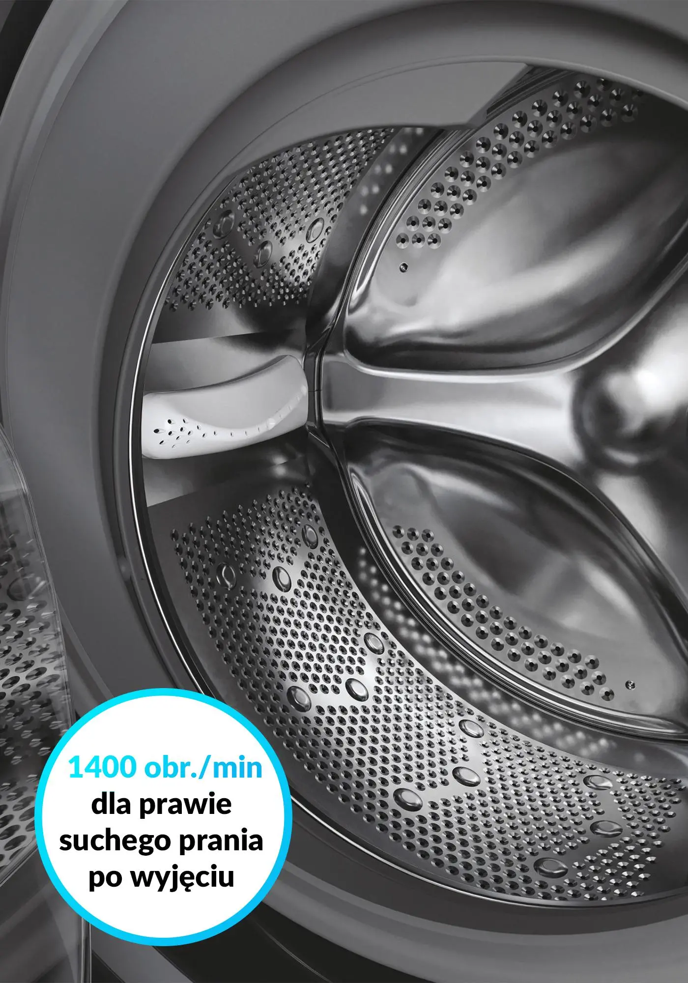 Pralka Candy RapidO Pro RP 496BWMBCB/1-S Slim 9kg 1400obr/min Zdalne sterowanie