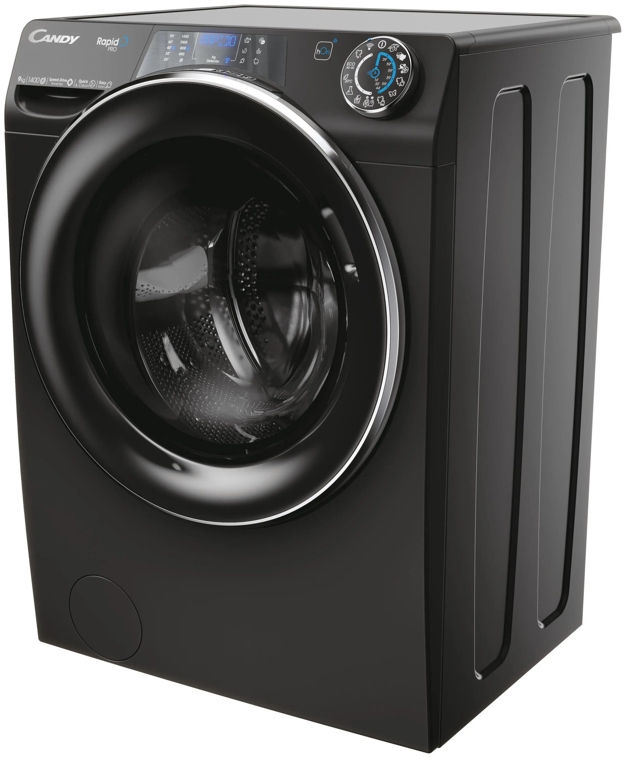 Pralka Candy RapidO Pro RP 496BWMBCB/1-S Slim 9kg 1400obr/min Zdalne sterowanie