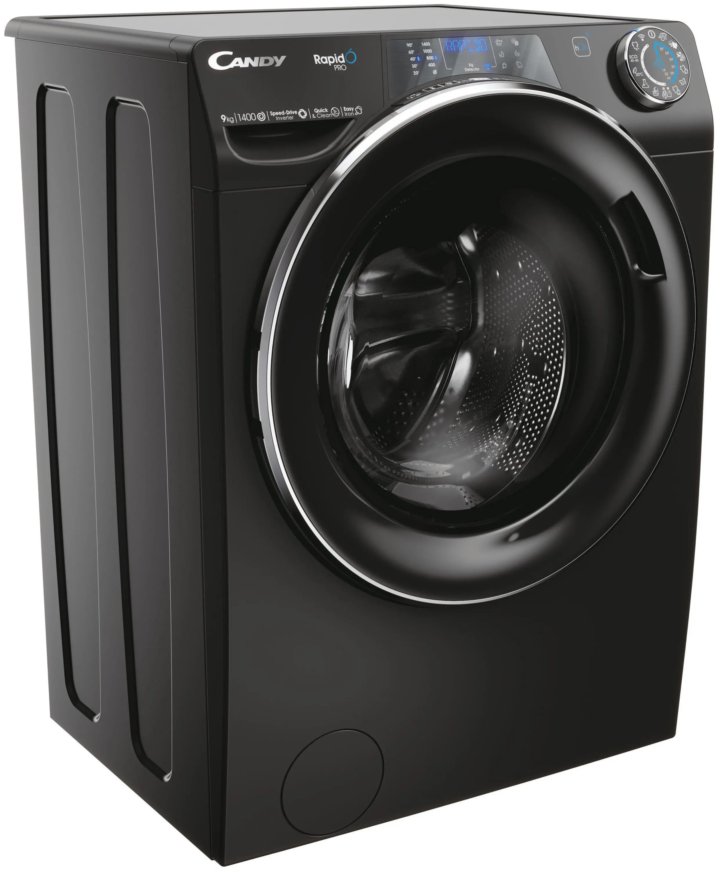 Pralka Candy RapidO Pro RP 496BWMBCB/1-S Slim 9kg 1400obr/min Zdalne sterowanie