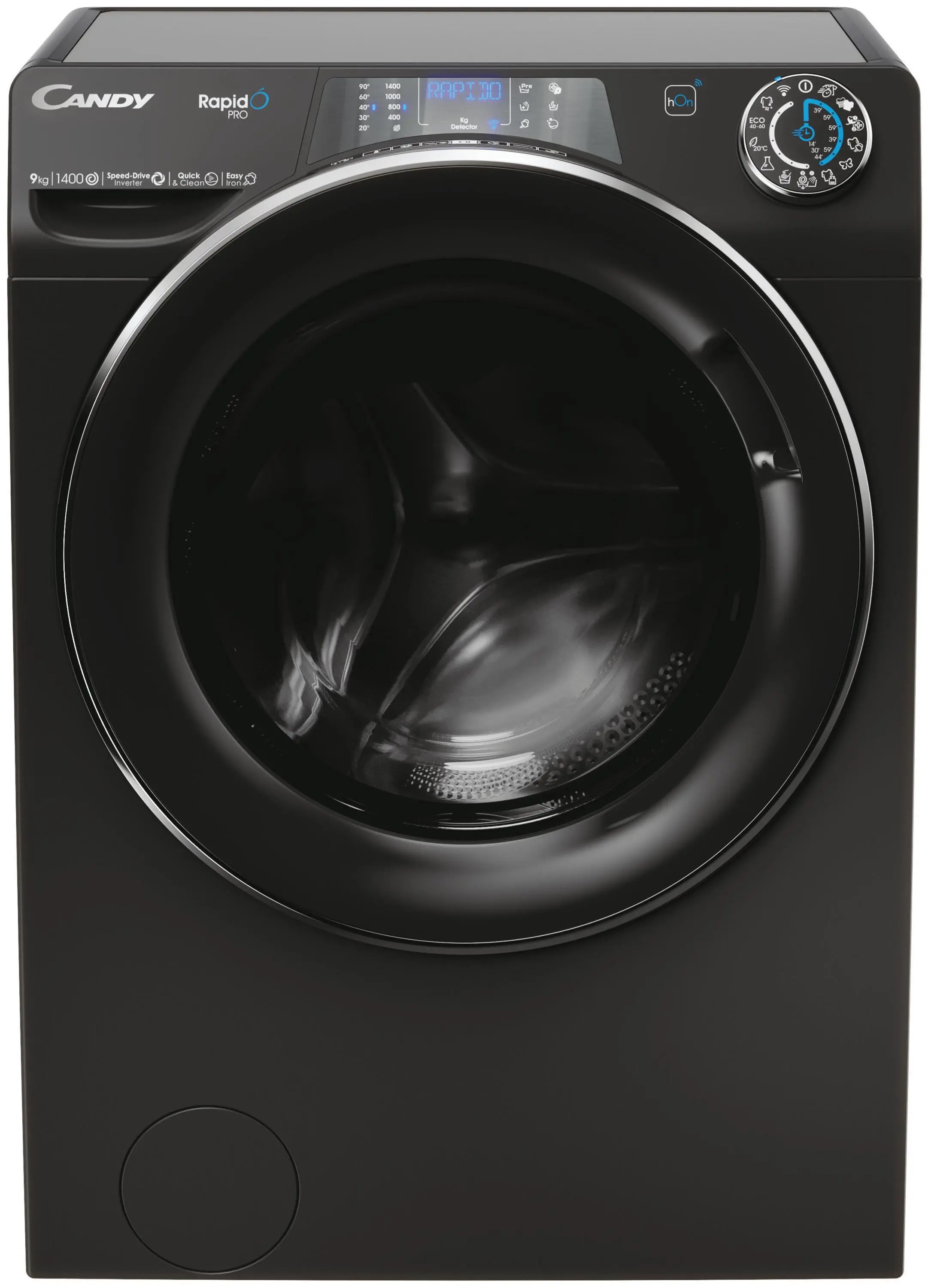 Pralka Candy RapidO Pro RP 496BWMBCB/1-S Slim 9kg 1400obr/min Zdalne sterowanie