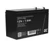 Akumulator Green Cell AGM04 AGM VRLA 12V 7Ah