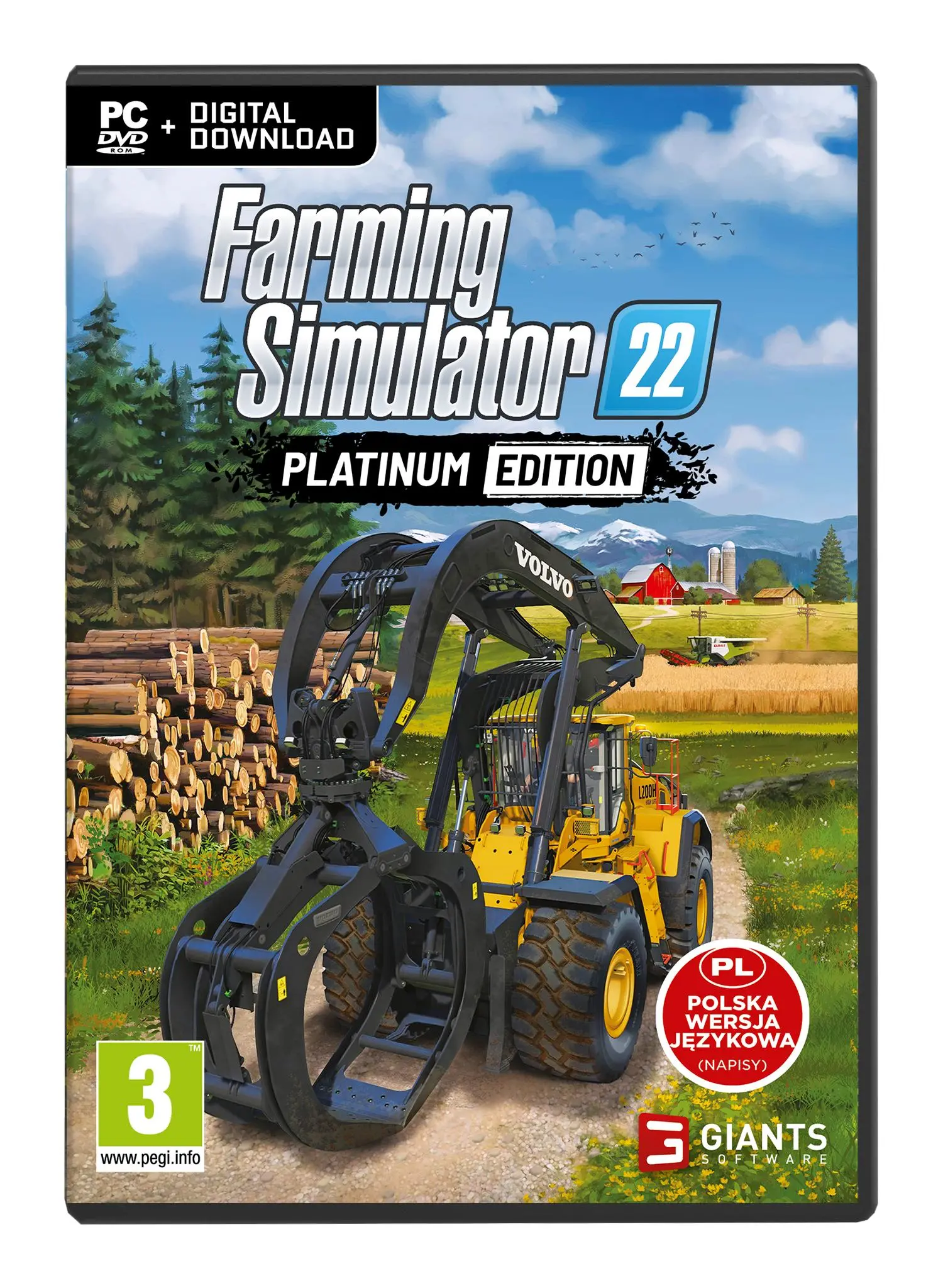 Farming Simulator 22 Platinum Edition Gra na PC
