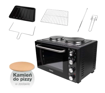 Mini piekarnik Vesta EEO01 Rożen 35l 2w1 Kamień do pizzy