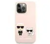 Etui Karl Lagerfeld Silicone Karl & Choupette KLHCP13LSSKCI do iPhone 13 Pro/13