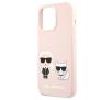 Etui Karl Lagerfeld Silicone Karl & Choupette KLHCP13LSSKCI do iPhone 13 Pro/13