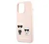 Etui Karl Lagerfeld Silicone Karl & Choupette KLHCP13LSSKCI do iPhone 13 Pro/13