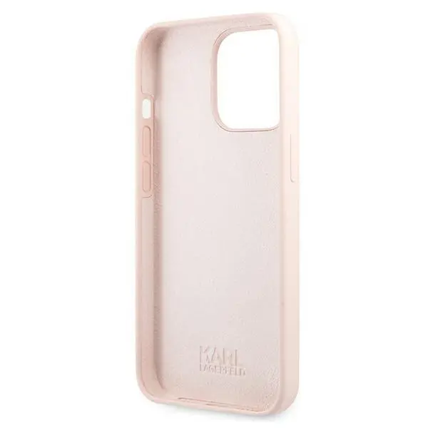 Etui Karl Lagerfeld Silicone Karl & Choupette KLHCP13LSSKCI do iPhone 13 Pro/13