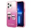 Etui Karl Lagerfeld Gradient Ikonik Karl & Choupette KLHCP13LTGKCP do iPhone 13 Pro /13