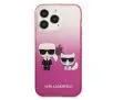 Etui Karl Lagerfeld Gradient Ikonik Karl & Choupette KLHCP13LTGKCP do iPhone 13 Pro /13