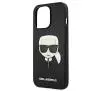 Etui Karl Lagerfeld Saffiano Ikonik Karl`s Head KLHCP13LSAKHBK do iPhone 13 Pro / 13