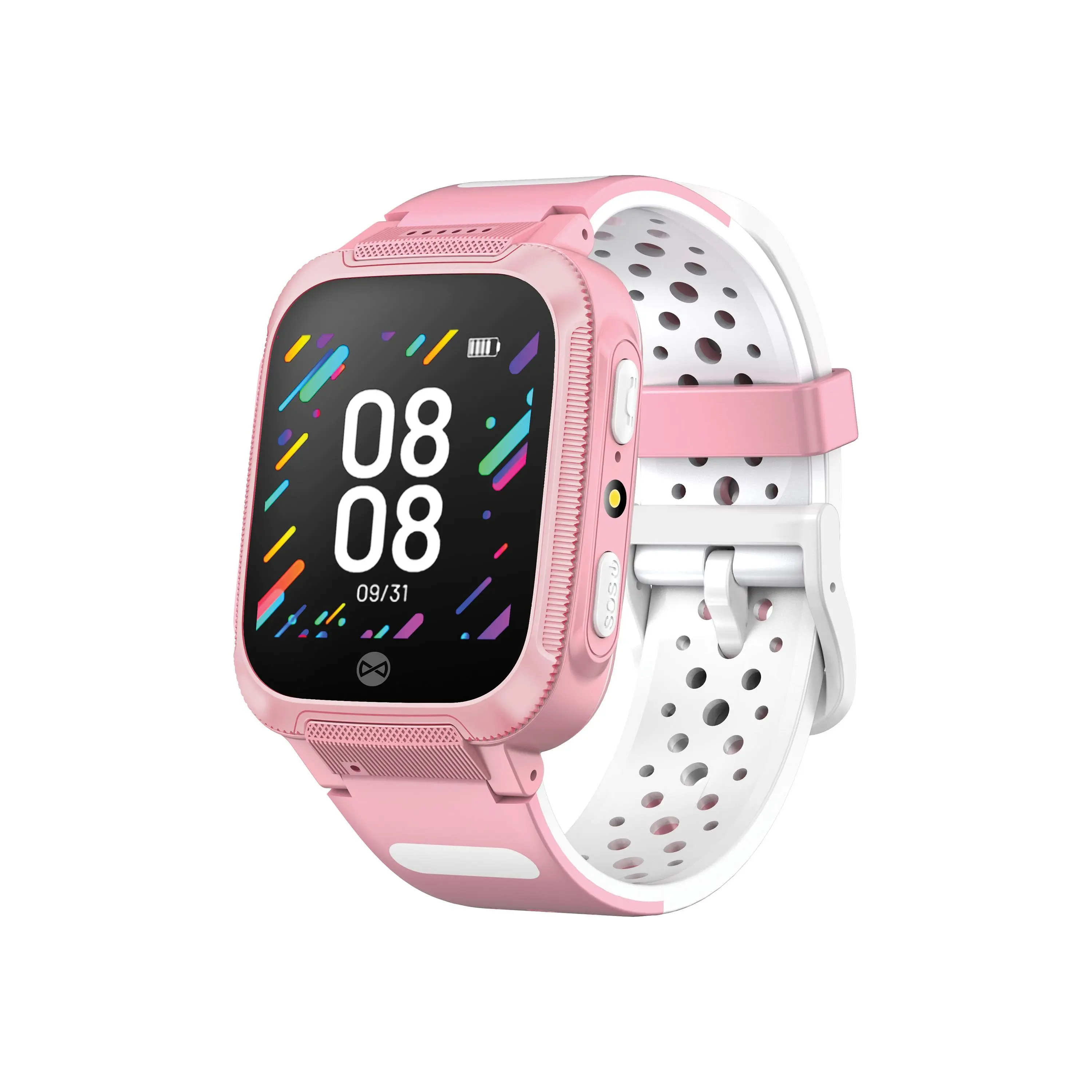 Smartwatch Forever Kids FindMe2 KW-210 45mm GPS Różowy
