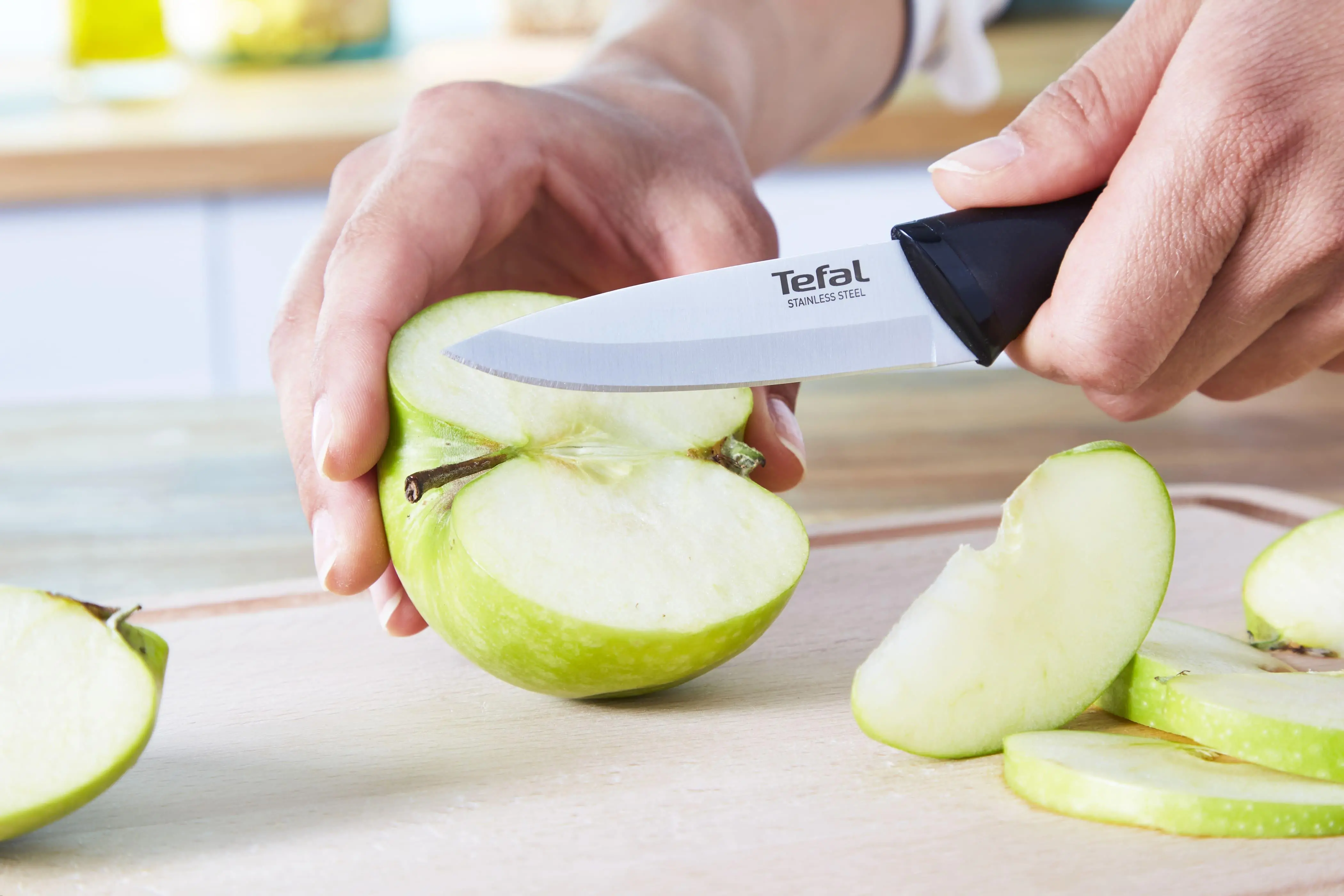 Zestaw noży Tefal Essential K2219455 3 elementy