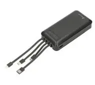 Extralink EPB-084 20000mAh kabel 4w1