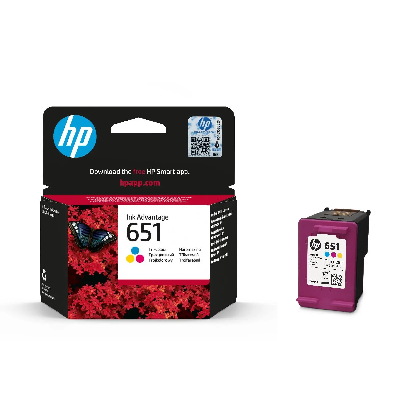 Tusz HP C2P11AE nr 651 Kolor 4 ml