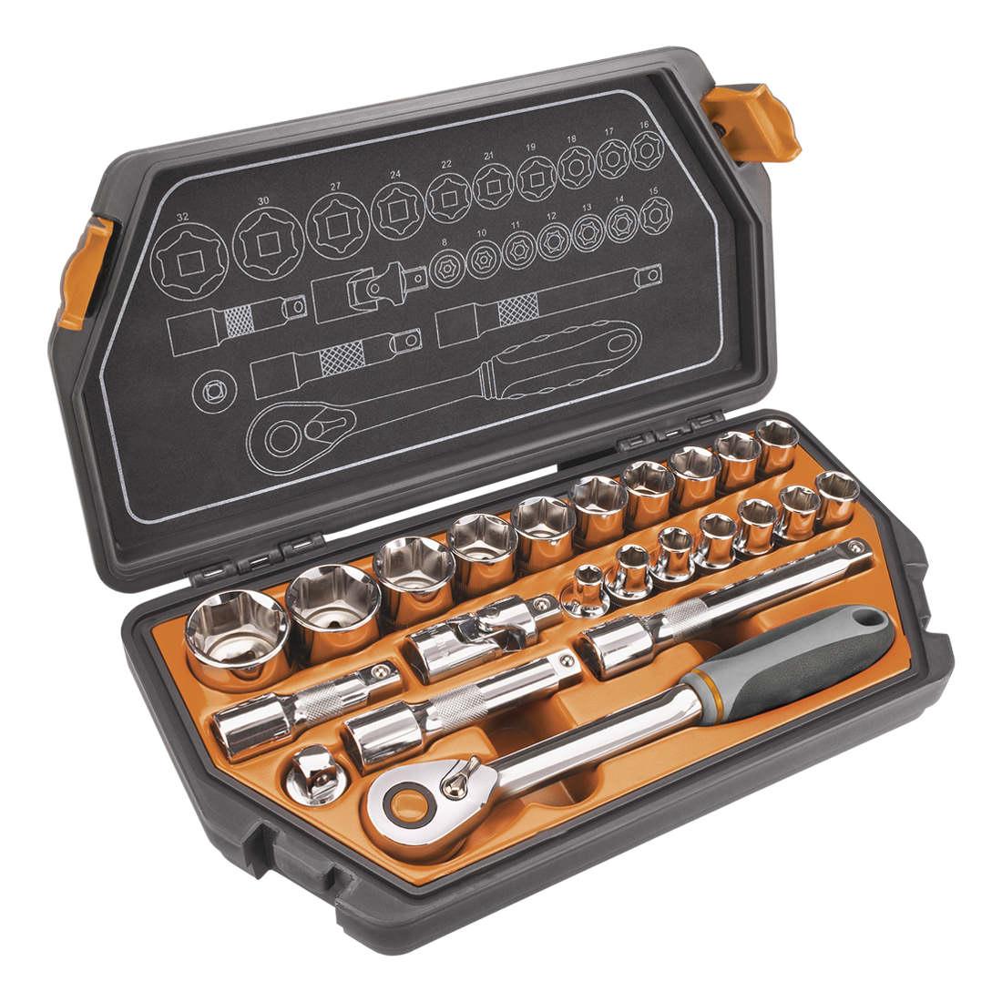 NEO Tools 08-616 1/2" 23 szt.