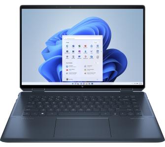 Laptop 2w1 HP Spectre x360 16-f1232nw OLED 16''  i7-1260P 16GB RAM  1TB Dysk SSD  ARC A370M  Win11 Pro Czarno-niebieski