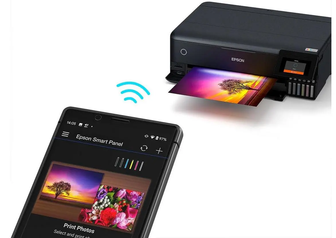 Urządzenie wielofunkcyjne Epson EcoTank L8180 Wi-Fi Czarny