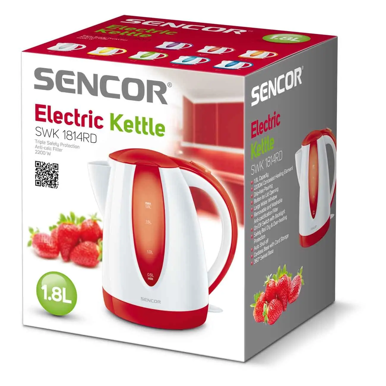 Czajnik Sencor SWK 1814RD 1,8l 2000W