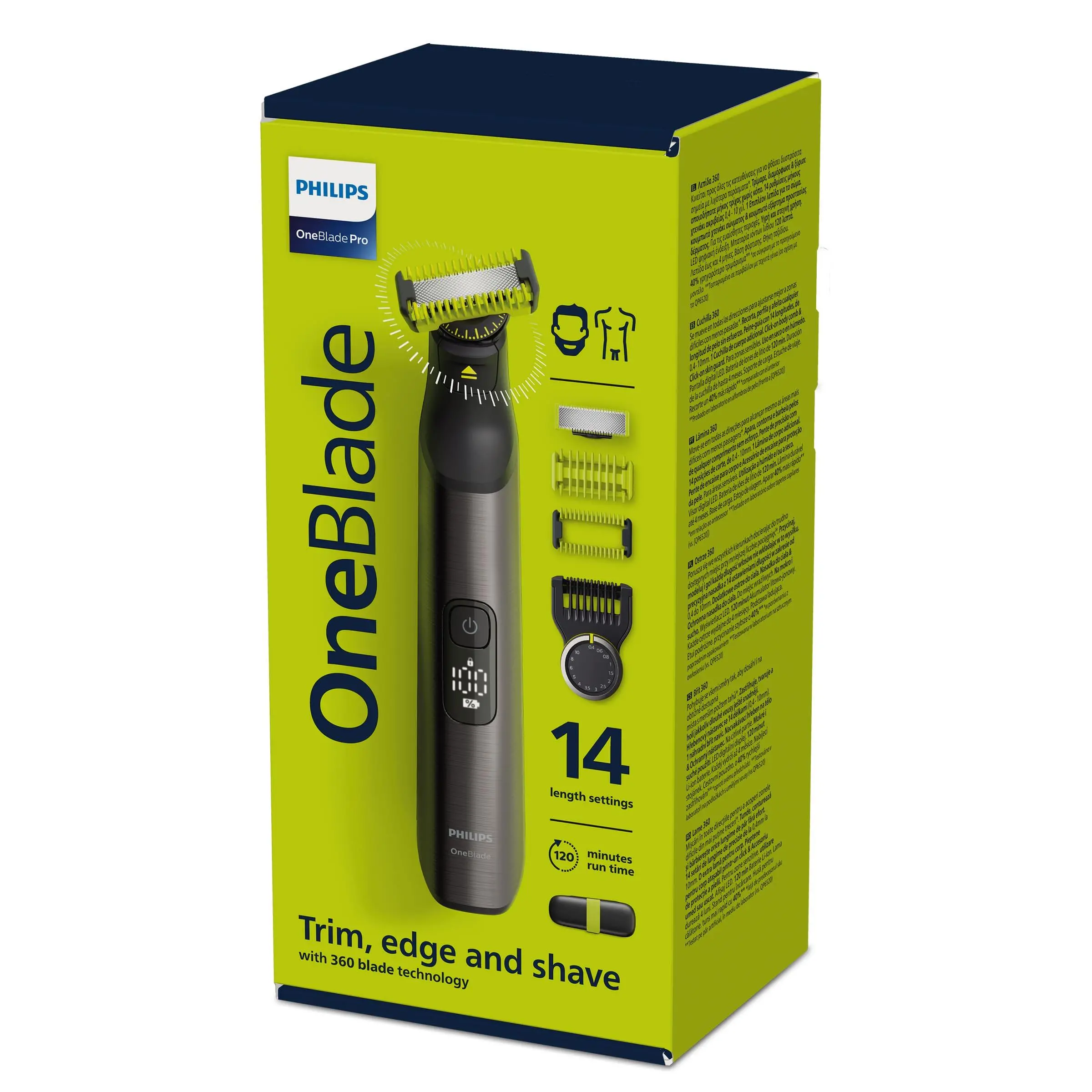 Golarka hybrydowa Philips OneBlade Pro 360 QP6651/61