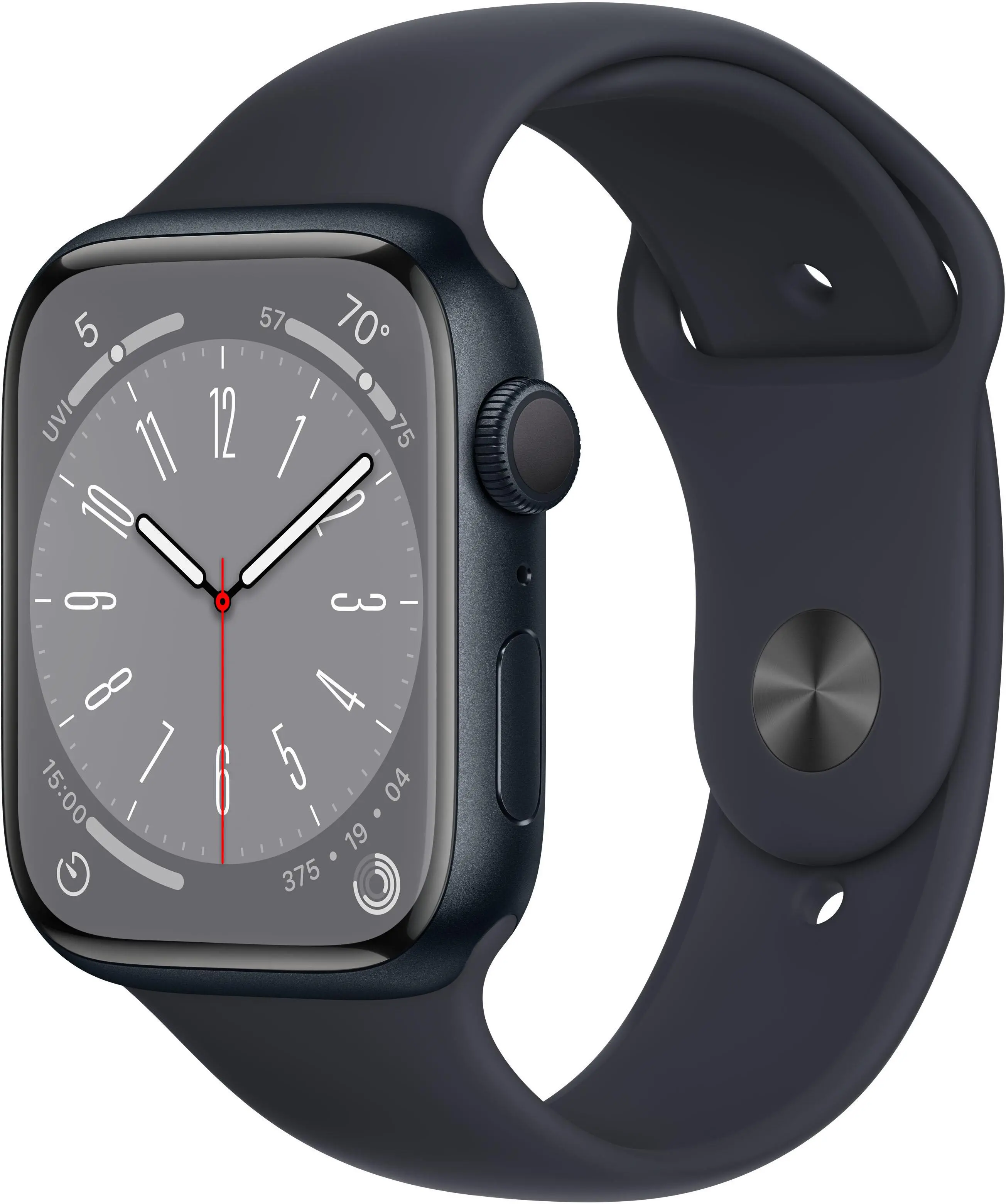 Apple Watch Series 8 GPS 45mm koperta z aluminium Północ pasek sportowy Północ