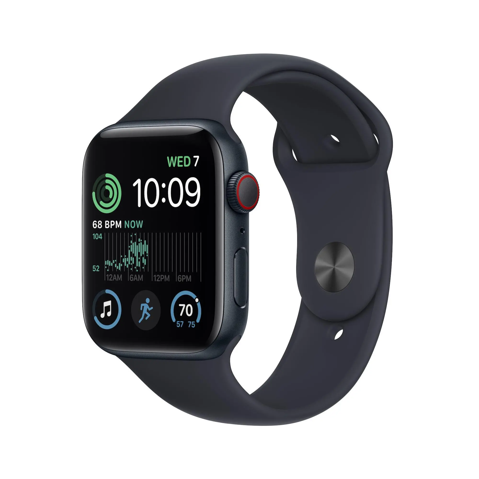 Apple Watch SE 2gen GPS  Cellular 44mm koperta z aluminium Północ pasek sportowy Północ