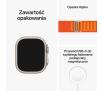 Smartwatch Apple Watch Ultra GPS - Cellular 49mm koperta tytanowa - opaska Alpine rozmiar S pomarańczowy